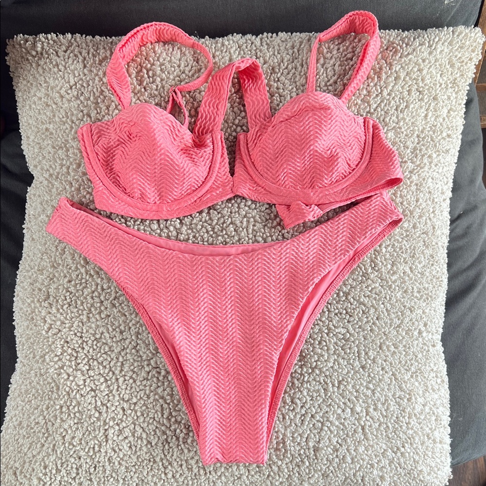 Monday Swimwear Pink Bikini
